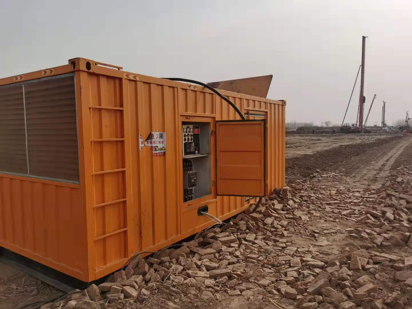 乌达发电车租赁-柴油发电机组的安装须知