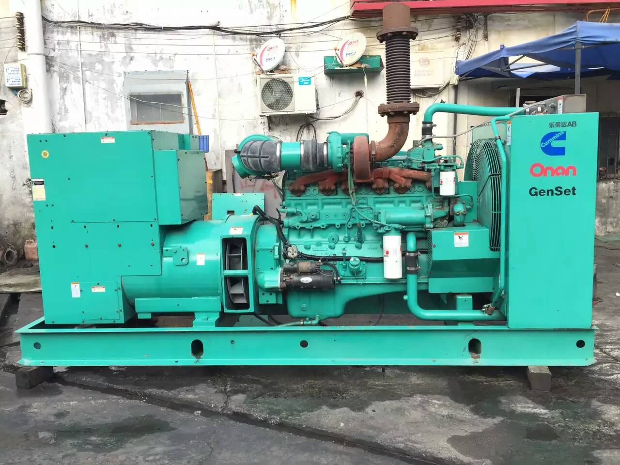 乌达租赁发电机-柴油发电机不正常冒烟的原因